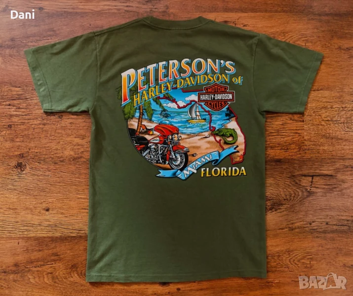 Harley Davidson Peterson's Miami Florida 2008 тениска, снимка 1