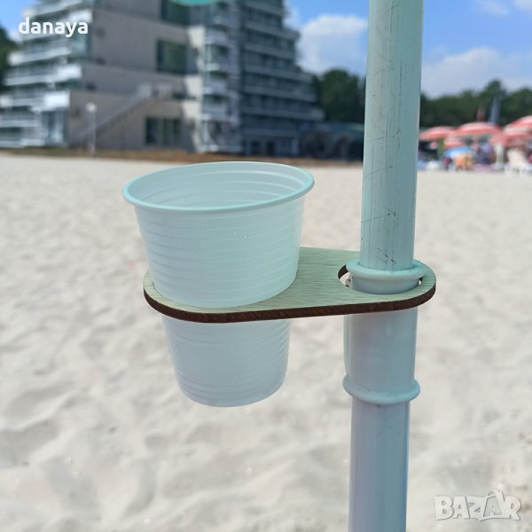 2964 Поставка за чаша за плажен чадър, снимка 1