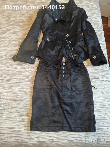 Дамски комплект сако с пола, снимка 1