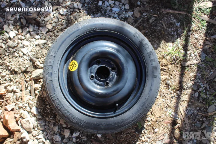 Резервна гума патерица Pirelli 4X108 15 Ford peugeot 4J ET40 2150836 125/80/15, снимка 1