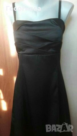 Нова черна рокля👗🍀М, М/L 👗🍀арт.589, снимка 2 - Рокли - 29562622