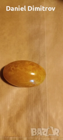 Голямо кехлибарено зърно от стара броеница, снимка 9 - Други ценни предмети - 53987905