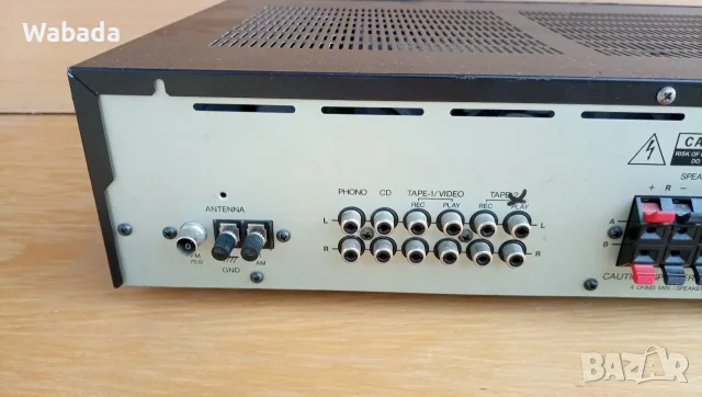 Onkyo TX-7700 receiver ресийвър радио тунер усилвател (модел от 80-те), снимка 7 - Ресийвъри, усилватели, смесителни пултове - 55725228