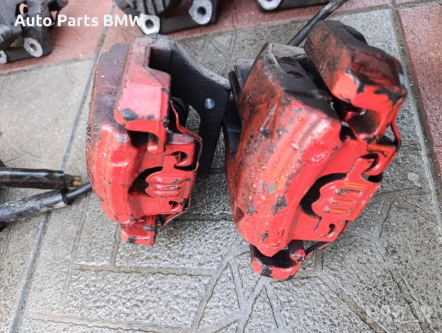 Задни спирачни апарати за BMW БМВ Е60 Е61 E63 E64 E65 E66 523i 525i 530i 520d 525d 530d 630i 730d, снимка 2 - Части - 53192759