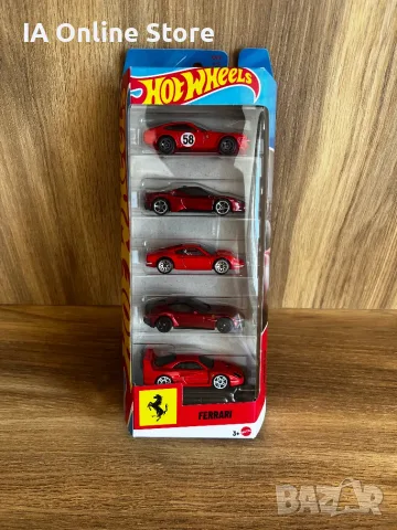 Hot Wheels Ferrari 5-Pack