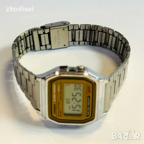 Часовник CASIO A158WE, снимка 2 - Мъжки - 56433543