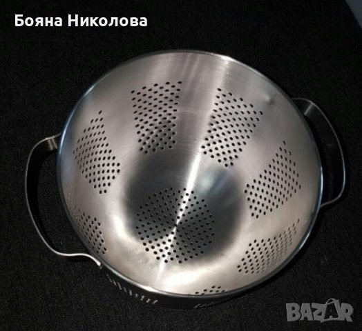 Кухненски гевгир от неръждаема стомана, Икеа, снимка 3 - Прибори за хранене, готвене и сервиране - 38315712