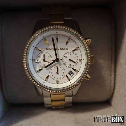 Michael Kors MK6474 Ritz Chronograph. Нов дамски часовник, снимка 3 - Дамски - 38811093