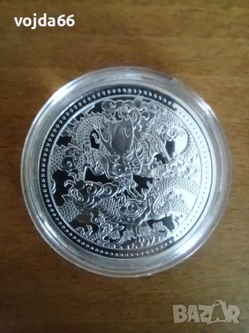 Монета/плакет"Годината на дракона 2024", снимка 5 - Нумизматика и бонистика - 44238738