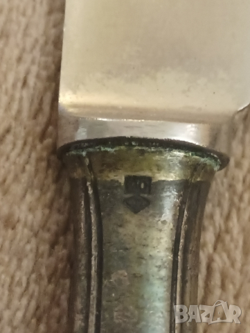 Стари прибори за хранене, посребрени. , снимка 12 - Антикварни и старинни предмети - 44509695