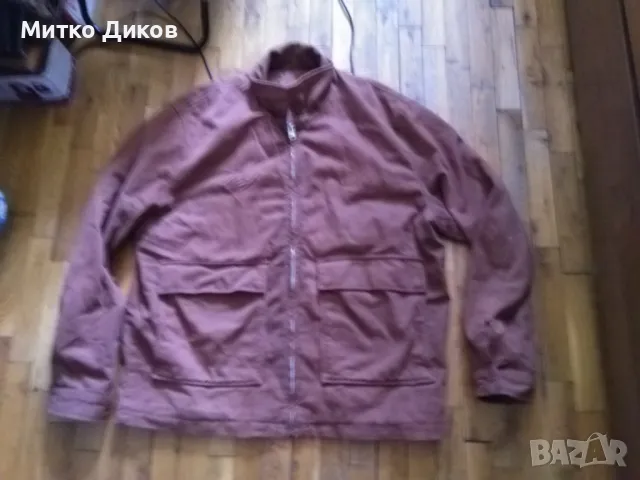 Есенно зимно яке Зара кафяво с подплата размер ХЛ, снимка 2 - Якета - 47307837