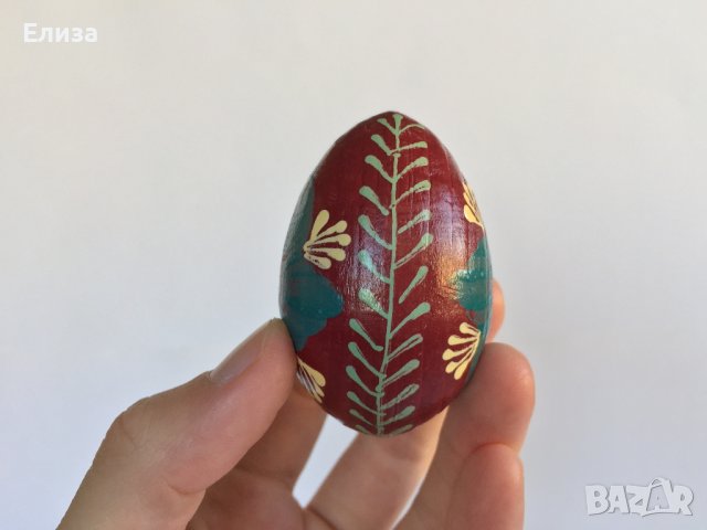 Великденско яйце, дървено №19, снимка 9 - Декорация за дома - 38194085