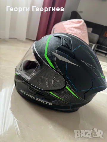 Мото каска MTHELMETS KRE SV INTREPID MATT GREEN