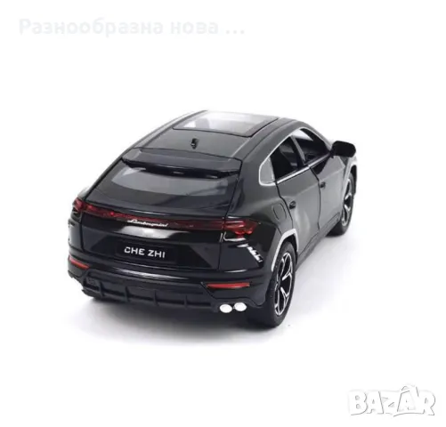 Метален джип Lamborghini Urus – Пушек, звук и светлина, снимка 13 - Коли, камиони, мотори, писти - 48768342