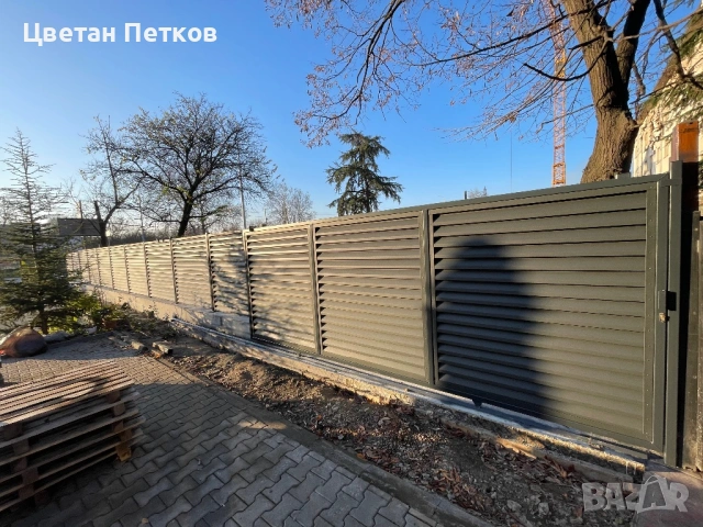 Оградни пана тип щора,ранчо,вертикални, снимка 5 - Огради и мрежи - 54336244