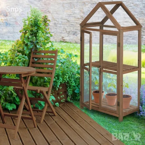 Домашна оранжерия за отглеждане на растения, за открито и закрито 146 x 66 x 47,5 cm , снимка 2 - Други стоки за дома - 47553931