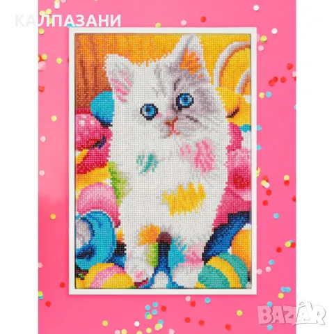Diamond Dotz Диамантен гоблен Kitty 10614 диаманта SD4409