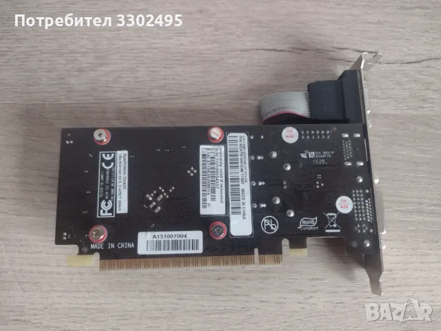 Видео карта Palit GeForce GT 610 2GB GDDR3 64bit (NEAT6100HD46F), снимка 2 - Видеокарти - 49901376