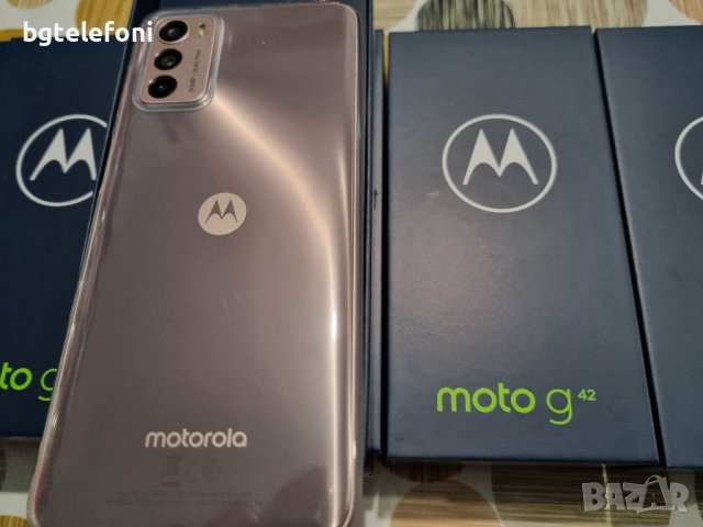 Motorola G42 6/128 +протектор и тефтер подарък чисто нови,2 години гаранция, снимка 3 - Motorola - 38760994