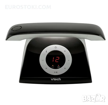 Безжичен телефон VTech LS1350 с ретро дизайн, DECT, телефонен секретар, дисплей с подсветка