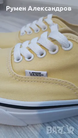 Нови жълти гуменки VANS unisex EUR40,5