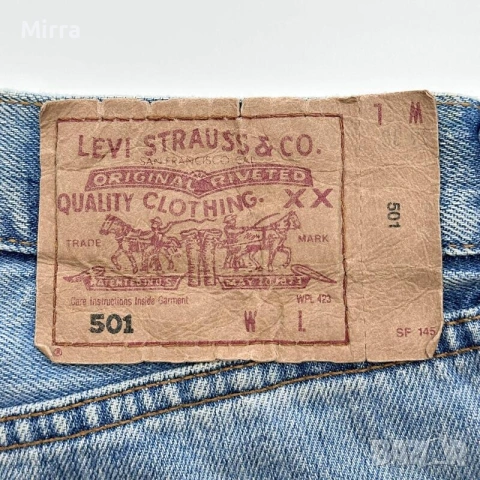 Vintage Levi's 501 Дънки , снимка 3 - Дънки - 52596613