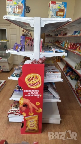 Продавам Островни /двустранни стелажи и стелажи , снимка 2 - Стелажи и щандове - 52908496