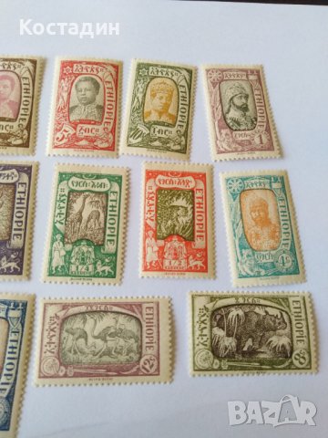 1919 Пощенски марки - Етиопия , снимка 3 - Филателия - 44491390