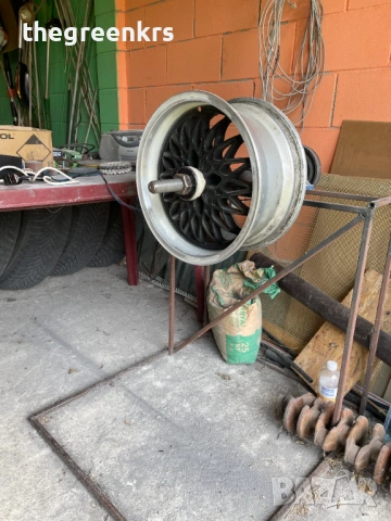 Стенд за полиране на джанти