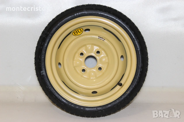 Резервна гума патерица Toyota Yaris P1 P9 (1999-2011г.) 4x100 / 54.1 Тойота Ярис
