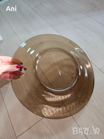 Голяма чиния от ОРИГИНАЛЕН ФРЕНСКИ ДУРАЛЕКС, снимка 3 - Прибори за хранене, готвене и сервиране - 52567481