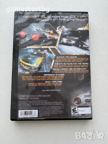Need for Speed Carbon за PS2, снимка 2 - Игри за PlayStation - 54038769