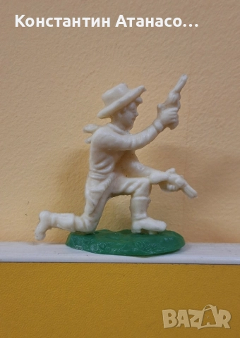 Стара фигурка на каубой