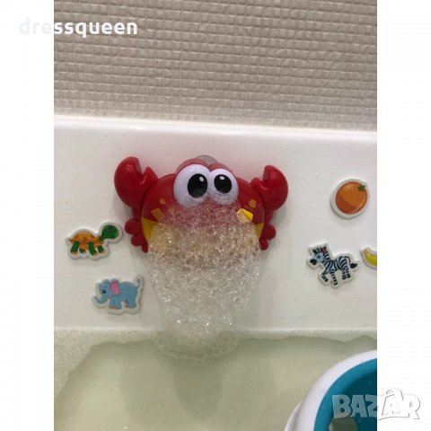 Машина за пяна и балончета Раче, Bubble Crab - код 3268 РАЧЕ, снимка 4 - Електрически играчки - 34510898