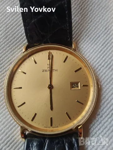 Продавам златен часовник zenith 18к , снимка 6 - Мъжки - 50415103