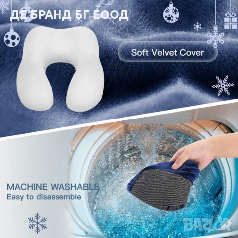 Комплект за път - възглавница/маска/тапи за уши, снимка 3 - Други стоки за дома - 31489618