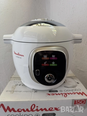 Интелигентен Мултикукър Под Налягане | Moulinex Cookeo+ |  6L | 1600W | 150 Рецепти!