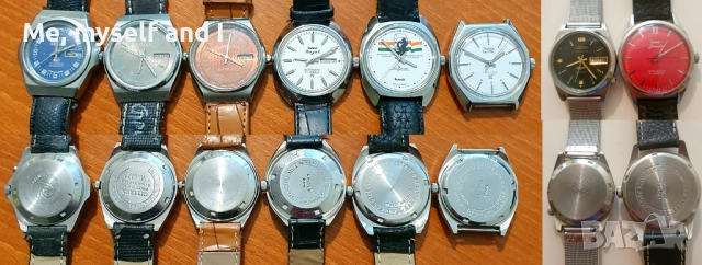 CITIZEN automatic,  RICOH automatic, НМТ handwinding & automatic
