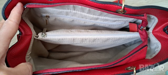Дамска чанта от еко кожа-30/21 см, снимка 5 - Чанти - 31614406