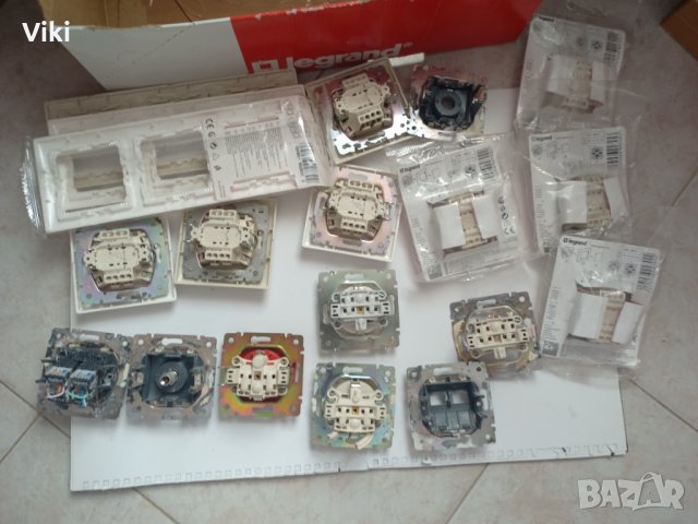 Ключове и контакти Legrand Valena, снимка 5 - Ключове, контакти, щепсели - 37777624