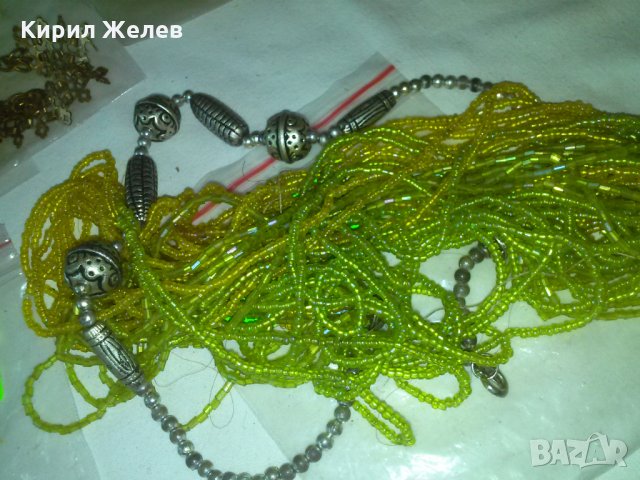 ПОСРЕБРЕНО МЪНИСТЕНО АРТ КОЛИЕ с ХИЛЯДИ МЪНИСТА 8394 , снимка 5 - Колиета, медальони, синджири - 29624508