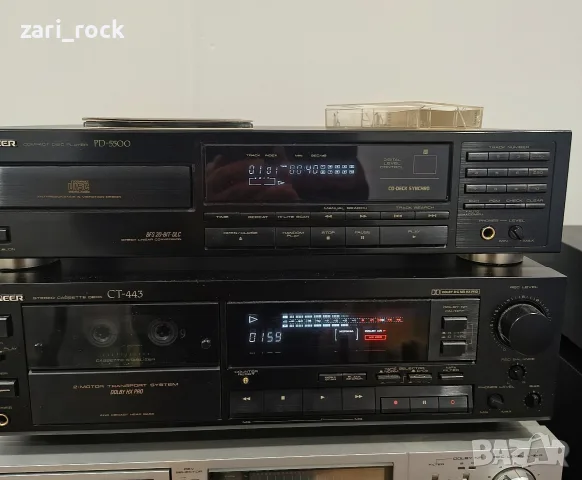 дек Pioneer ct 443 и СД  Pioneer pd 5500