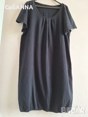 СТРАХОТНА ЧЕРНА РОКЛЯ 3XL, снимка 3 - Рокли - 51241339