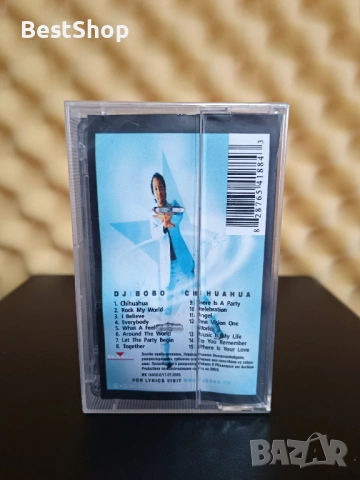 DJ Bobo - Chihuahua, снимка 2 - Аудио касети - 53339206