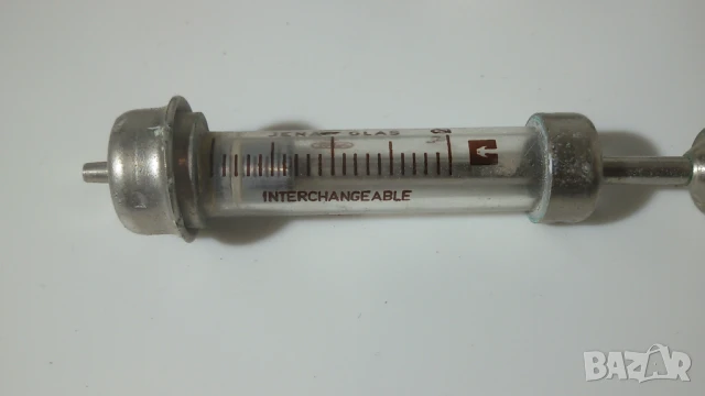 Лот стари стъклени спринцовки, снимка 5 - Антикварни и старинни предмети - 51067939