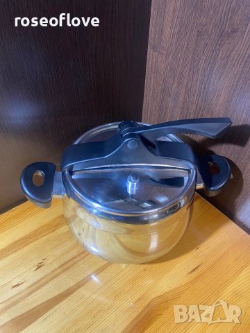 Тенджера под налягане Infinity Chefs 6 литра, снимка 3 - Съдове за готвене - 39598500