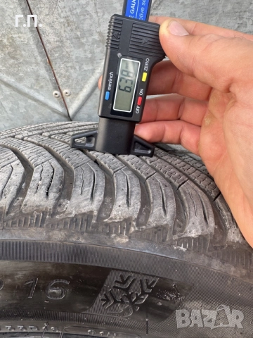 Зимни гуми Michelin Alpin 7 205/55/16 с джанти Alutec 5x112, снимка 6 - Гуми и джанти - 55939763