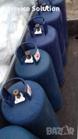 Туристически битови газови бутилки 60 L 25 kg със сертификат и стикер до 2033 г., снимка 2 - Други - 52426397
