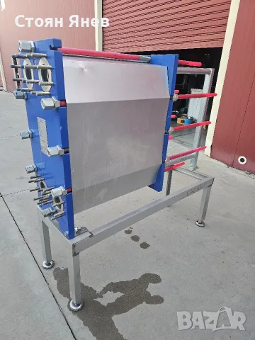 Разглобяем пластинчат Alfa Laval M10 MFG  - 45 m2 топлообменна повърхност