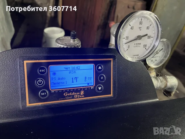 Продавам пелетна камина с водна риза Mareli Systems GFN12 – 12 kW, снимка 3 - Камини - 55713365